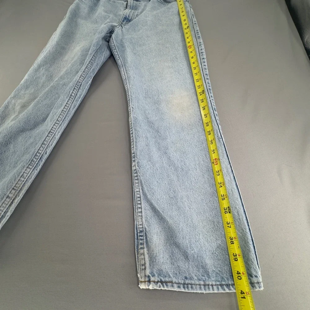 Vintage 80s Levis 40840 Brown Tab Jeans Made In USA Mens 37x31 Tag 38 Leather